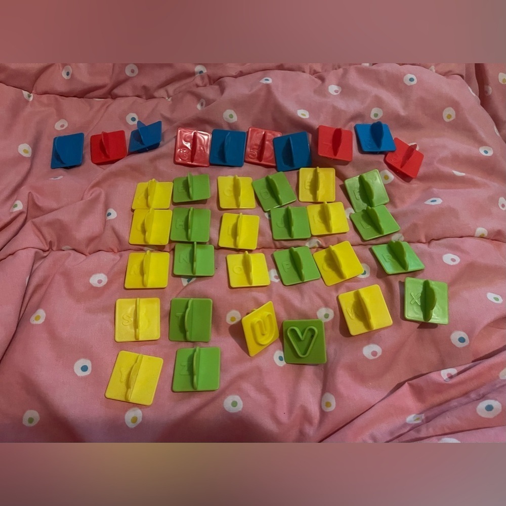 Hasbro Playdoh Alphabet(A-Z) & Numbers (0-9)